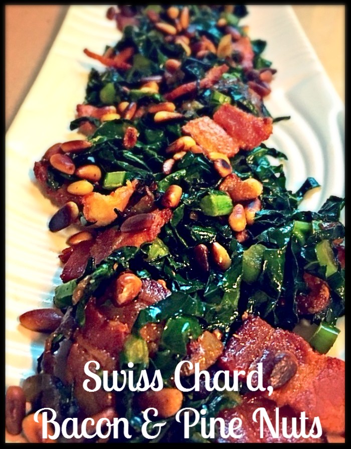 Swiss Chard, Bacon & Pine Nuts - Carlos Crusco - Personal Chef ...