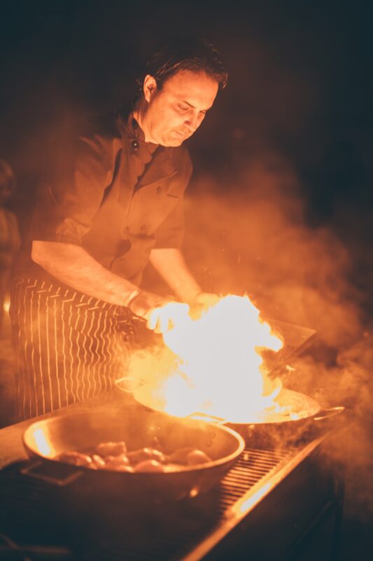 Chef - live fire